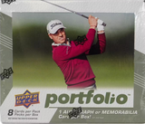 2024 Upper Deck Portfolio Golf Hobby BOX x1 (Personal Break)