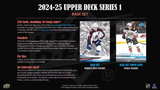 2024-2025 Upper Deck Series 1 Hockey Hobby PACK x1 (Personal Break)