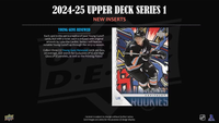 2024-2025 Upper Deck Series 1 Hockey Hobby PACK x1 (Personal Break)