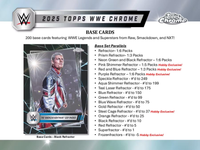 2025 Topps Chrome WWE Hobby PACK x1 (Personal Break)