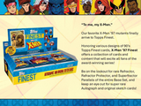 2025 Topps Finest X-Men '97 Hobby PACK x1 (Personal Break)